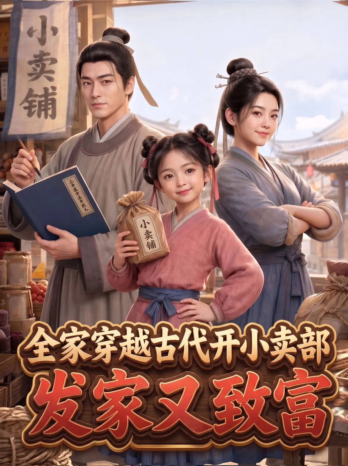 《全家穿越古代开小卖部,发家又致富》项目封面