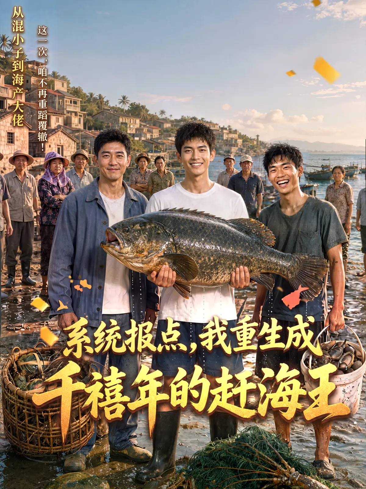 《系统报点，我重生成千禧年的赶海王》项目封面